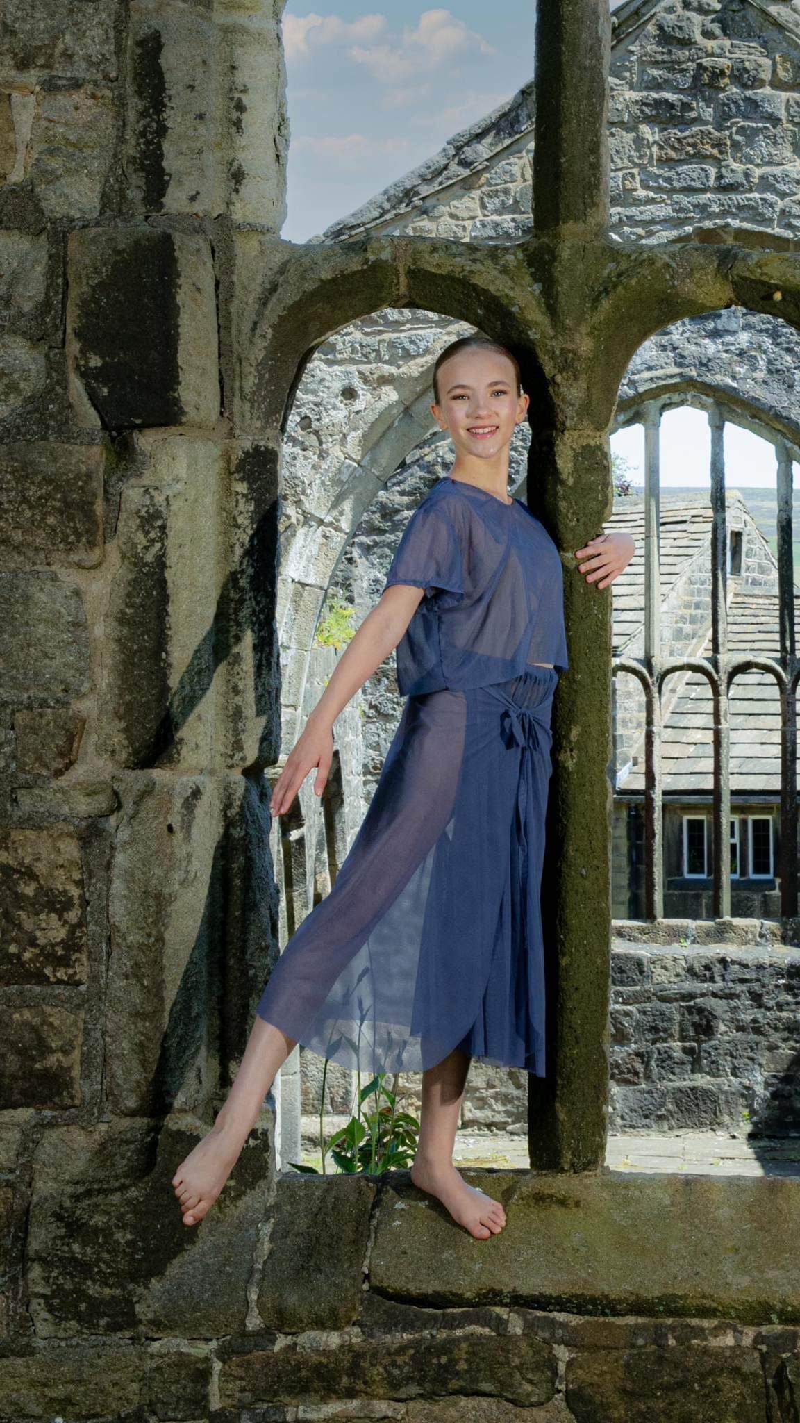 Emma Wrap Pants and Cropped Tee